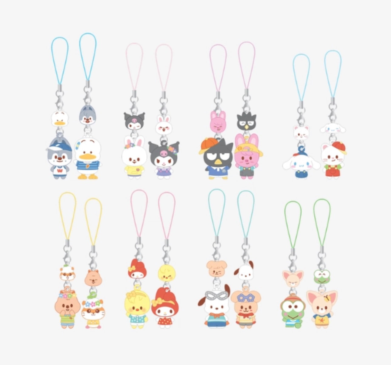 (PRE-ORDER) MINI FIGURE COUPLE KEYRING - SKZOO X SANRIO CHARACTERS