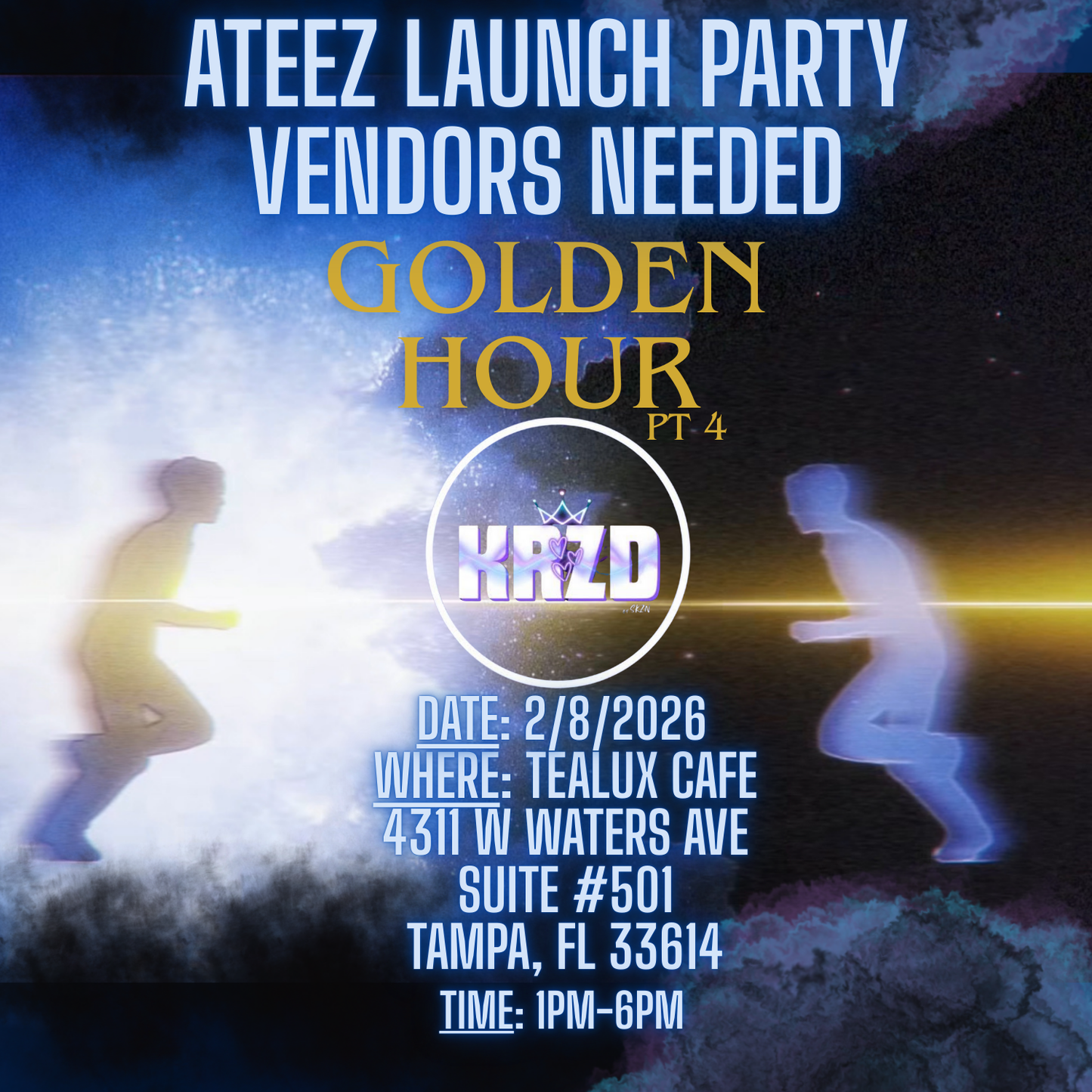 Tampa- (2/08) KRZD ATEEZ VENDOR FEE