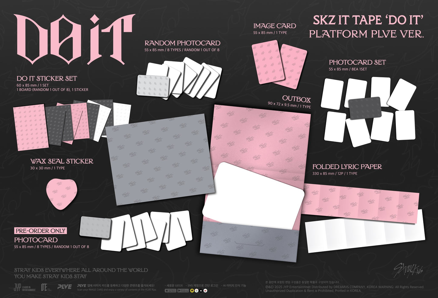 Stray Kids(스트레이 키즈) "DO IT" ALBUM PLATFORM PLVE VER.