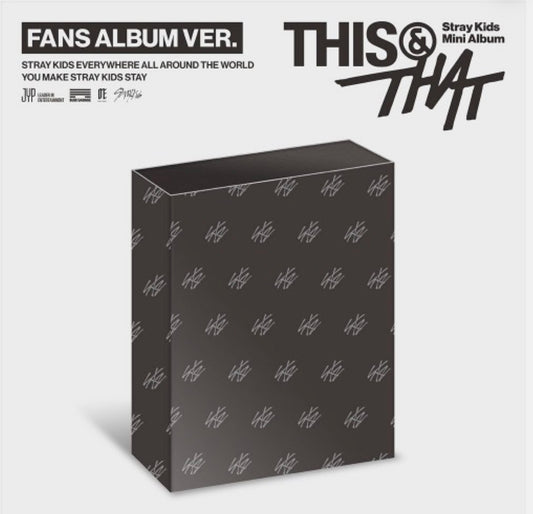 [POB][PRE-ORDER] Stray Kids- This & That (FANS ALBUM Ver.)