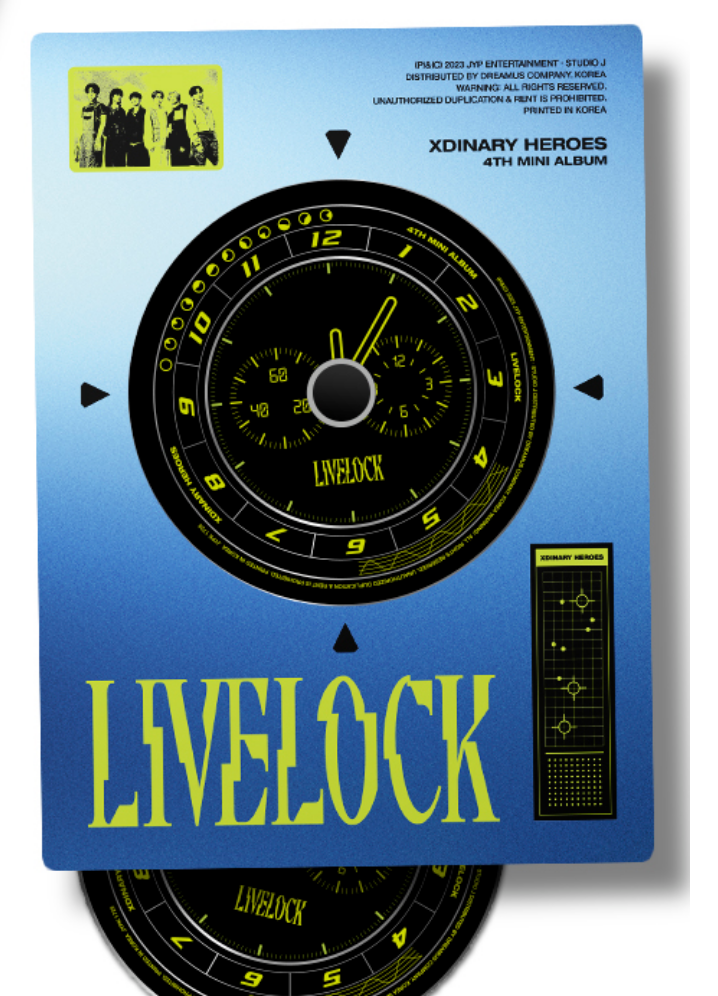 Xdinary-Heroes – 4th Mini album [Livelock]