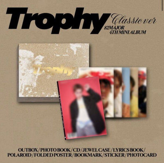 82MAJOR - 4th Mini Album [Trophy]