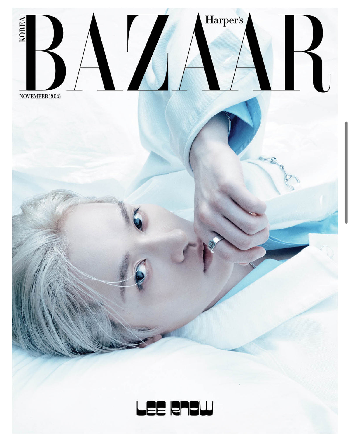 BAZAAR - 2025. 11 (Cover. Stray Kids LEE KNOW)