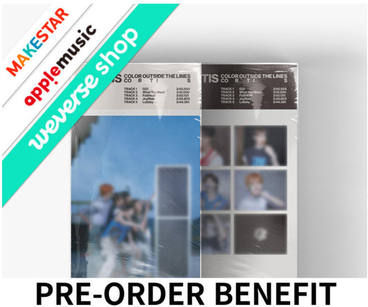 CORTIS - The 1st EP [COLOR OUTSIDE THE LINES] (Weverse Albums ver.)