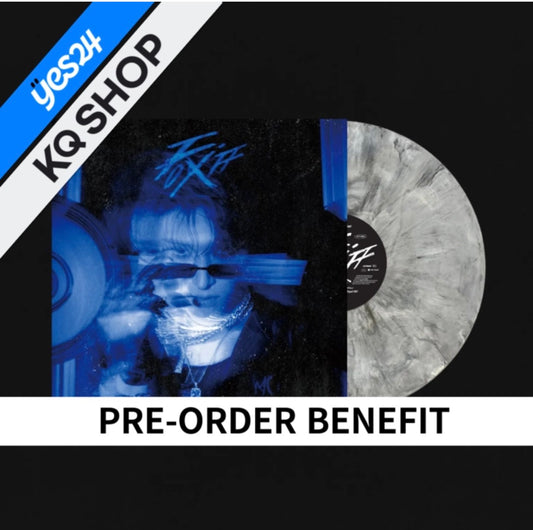 (POB) MINGI (ATEEZ) - [FIX OFF Desire Project : ORIGIN] (Gray Marbled Color LP)