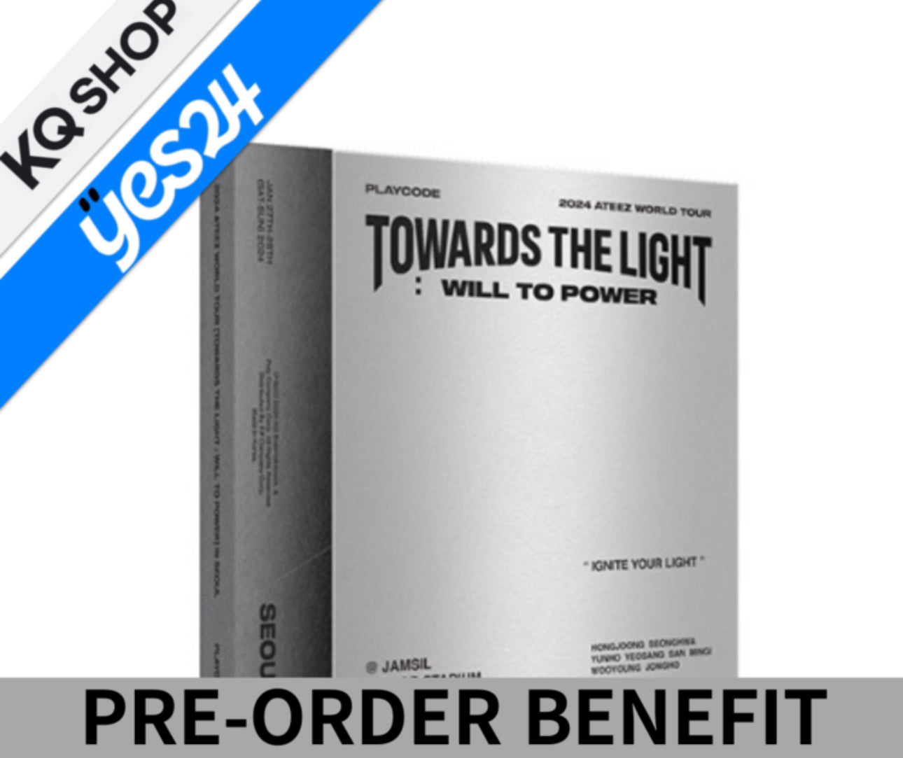 ATEEZ - [2024 ATEEZ WORLD TOUR [TOWARDS THE LIGHT : WILL TO POWER] IN SEOUL] PLAYCODE