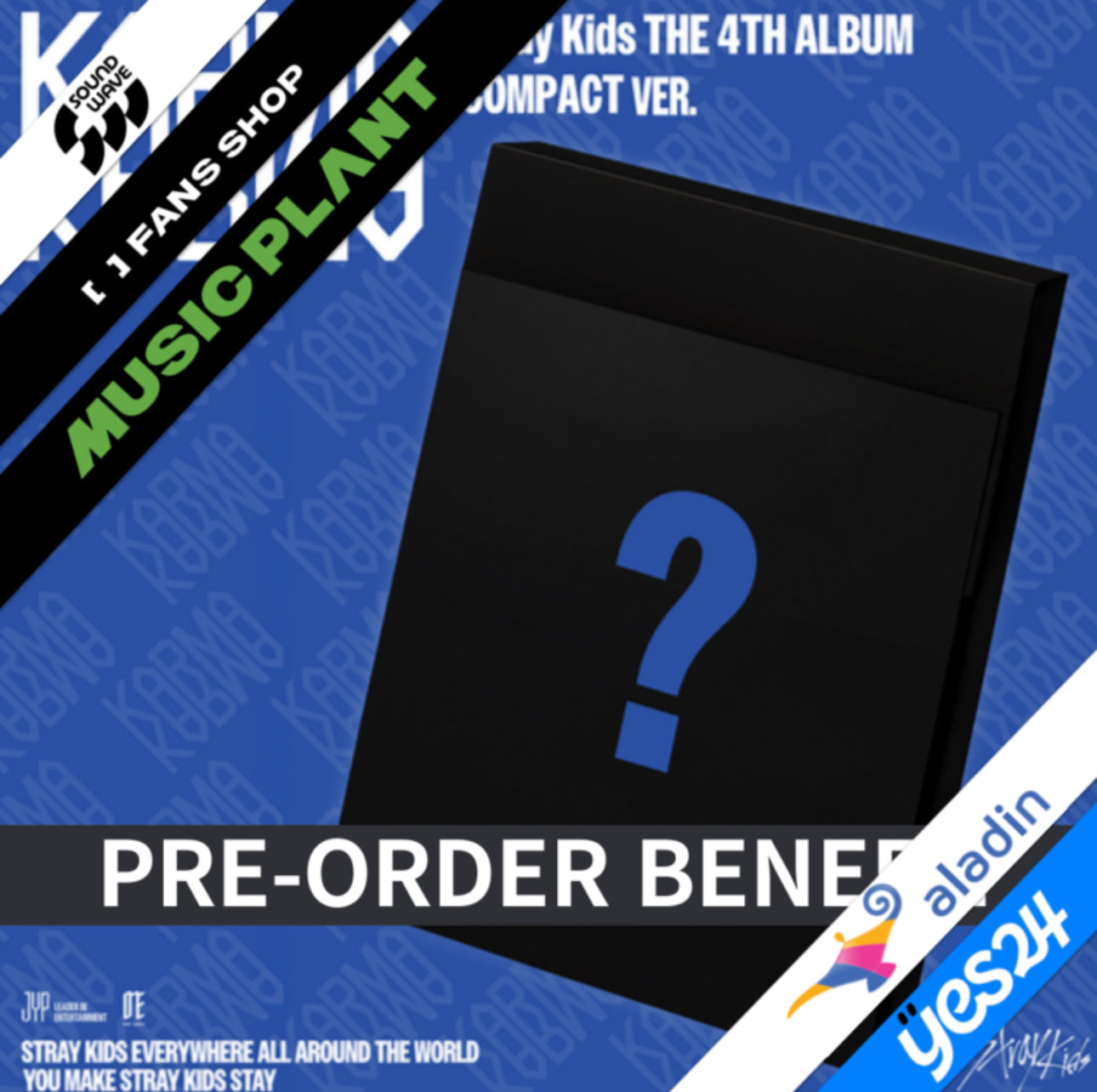 Stray Kids 4th Album: Karma [KARMA] (Compact)]