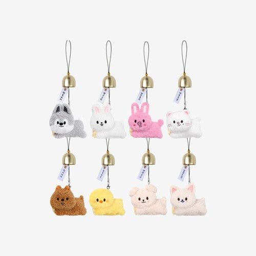 [PRE-ORDER] [11.2026] SKZOO PLUSH DOOR BELL KEYRING Stray Kids World Tour RUN IT MD
