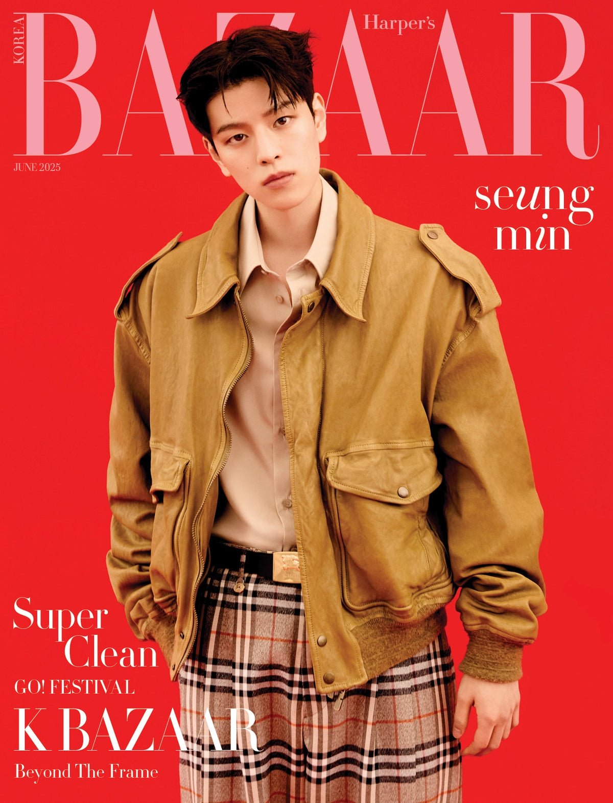 Bazaar - 2025. 06 (Cover. Stray Kids Seungmin)
