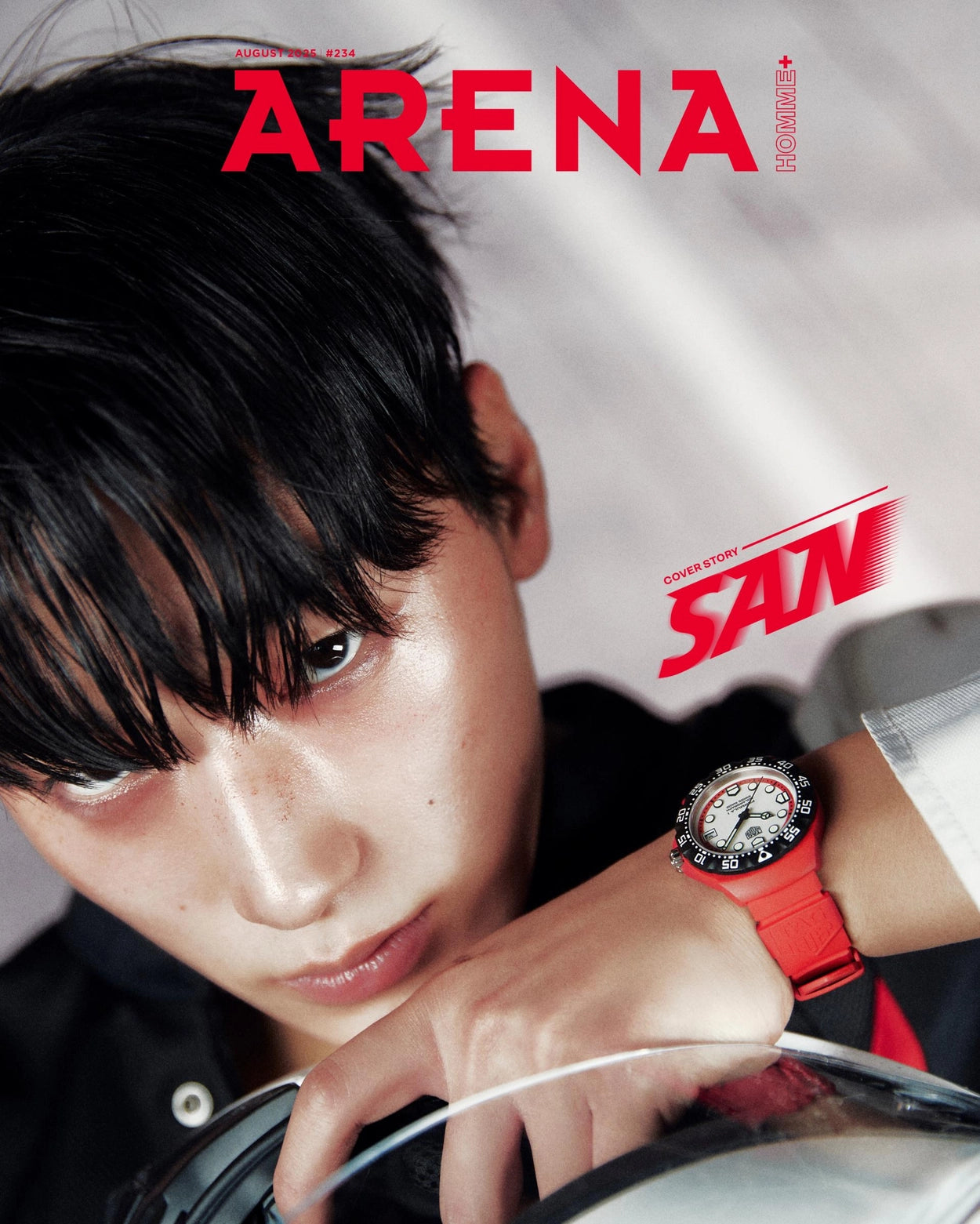ARENA - 2025. 08 (Cover. ATEEZ SAN)