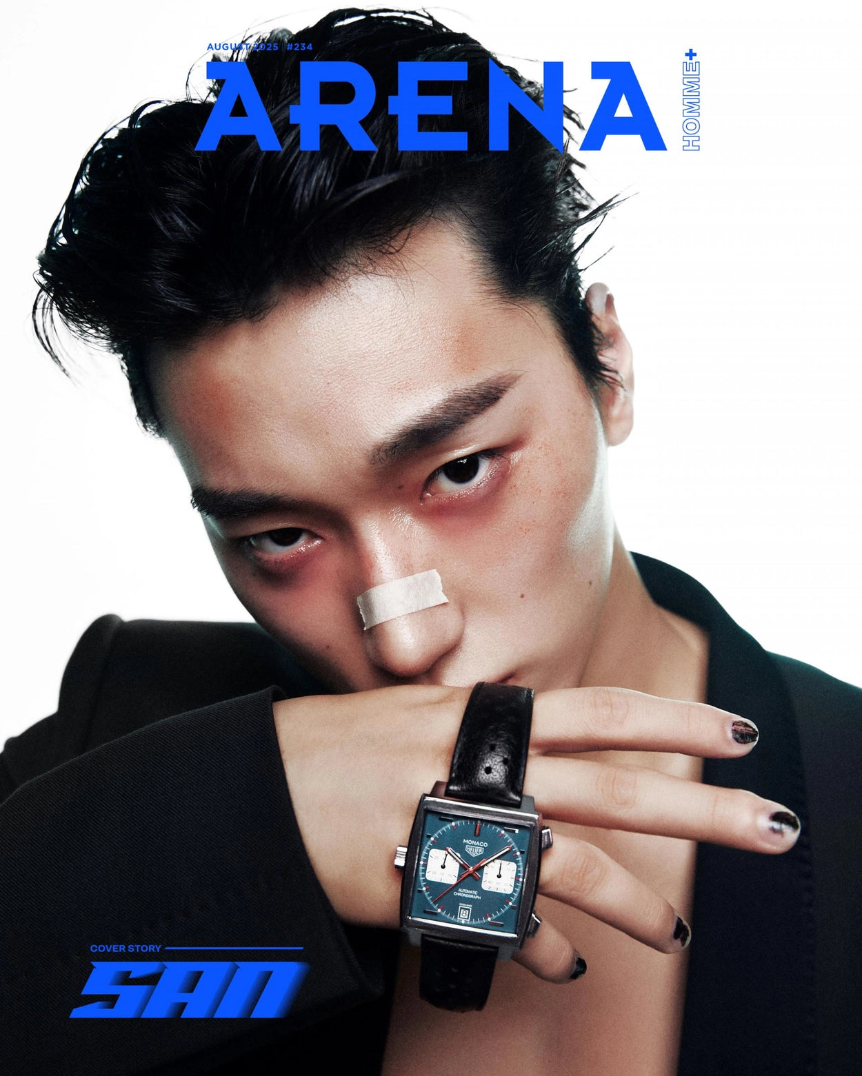 ARENA - 2025. 08 (Cover. ATEEZ SAN)