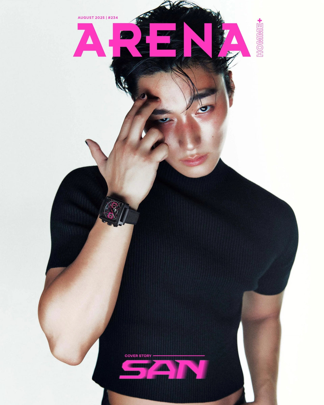 ARENA - 2025. 08 (Cover. ATEEZ SAN)