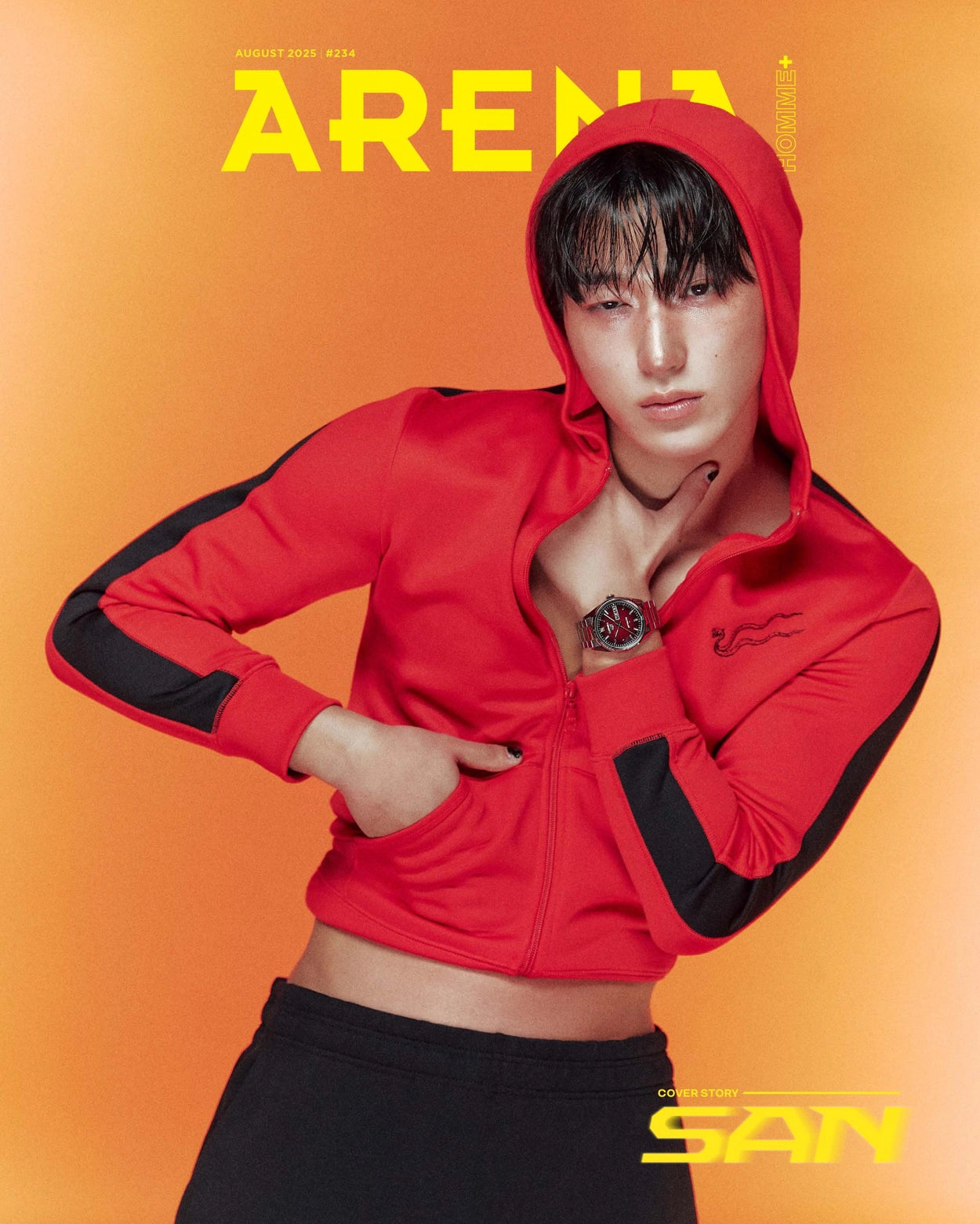 ARENA - 2025. 08 (Cover. ATEEZ SAN)