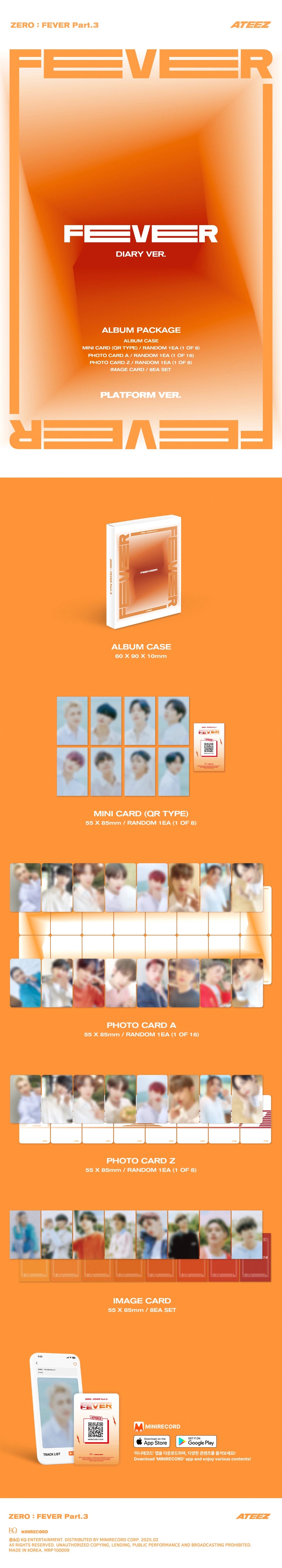 ATEEZ - [ZERO : FEVER Part.3] (Platform Ver.)