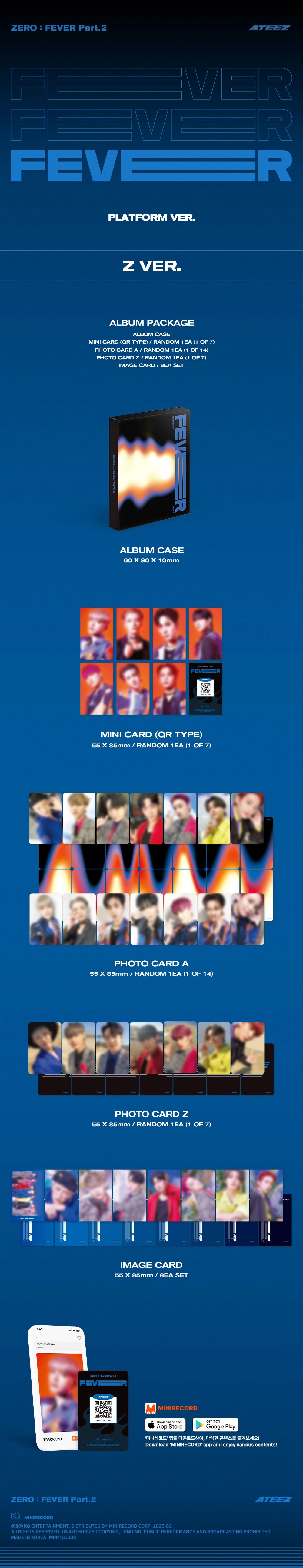 ATEEZ - [ZERO : FEVER Part.2] (Platform Ver.)