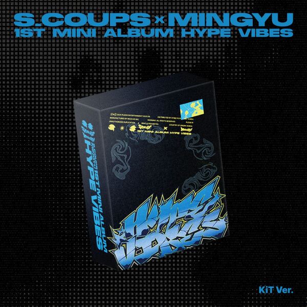 S.COUPS X MINGYU (SEVENTEEN) - 1st Mini Album [HYPE VIBES] (KiT Ver.)