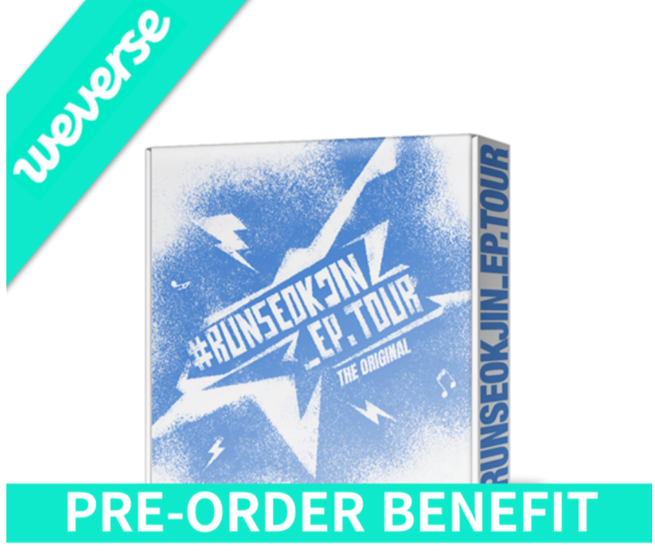 (PRE-ORDER) Jin (BTS) - ['#RUNSEOKJIN_EP.TOUR in GOYANG' The Original]