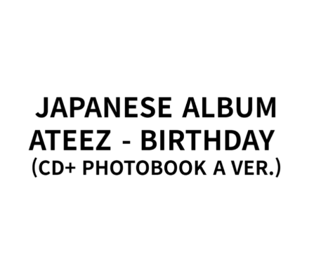 [Japanese Album] ATEEZ - BIRTHDAY (Standard)